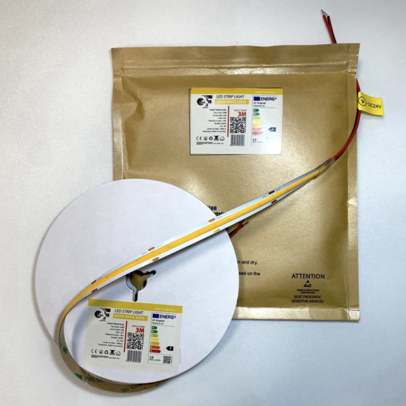 striscia led cri 90+ 15W COB 528 led metro